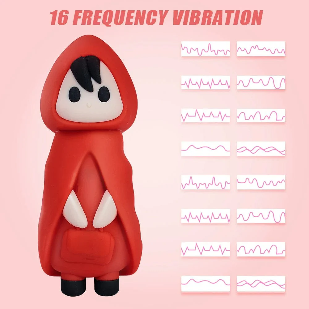 Mlovexy - Little Red Riding Hood Christmas Orgasm Egg Vibrating Clitoris Nipples Stimulator