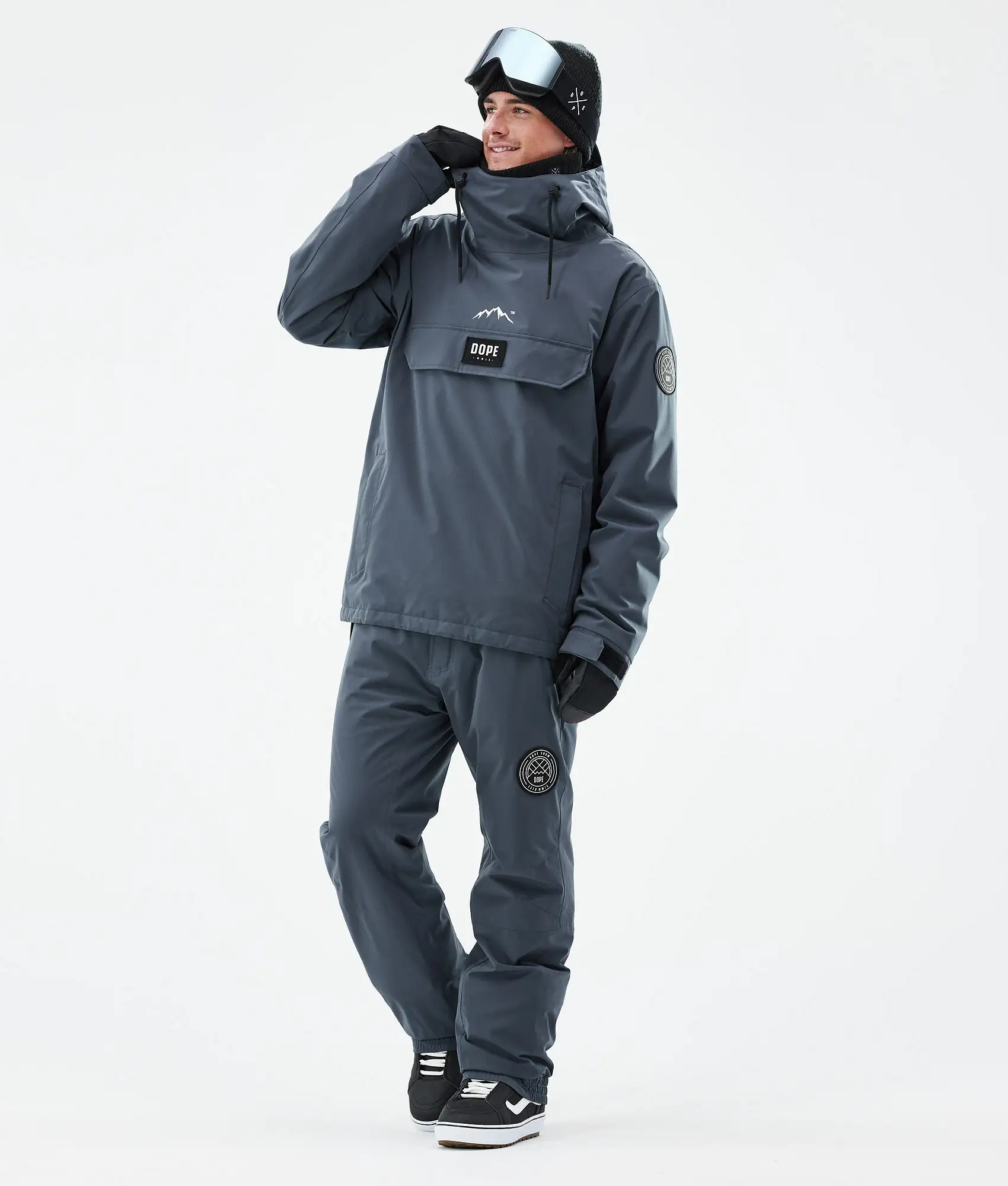 Blizzard 2024 Snowboard Pants Men Metal Blue