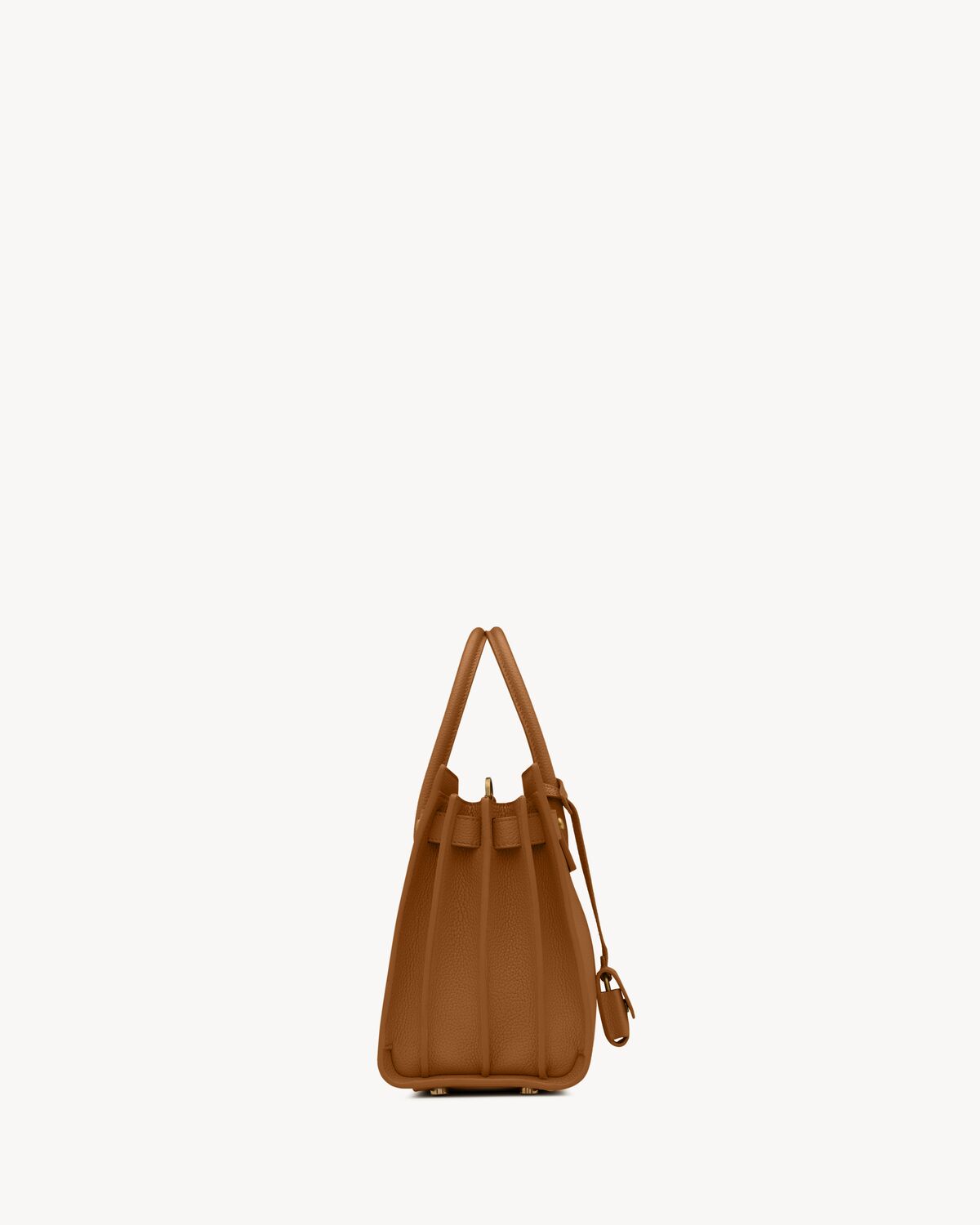 sac de jour in supple grained leather - baby CINNAMON