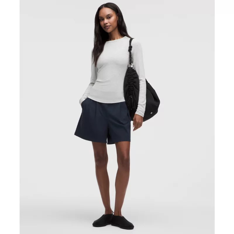 Daydrift Pleated High-Rise Short 5