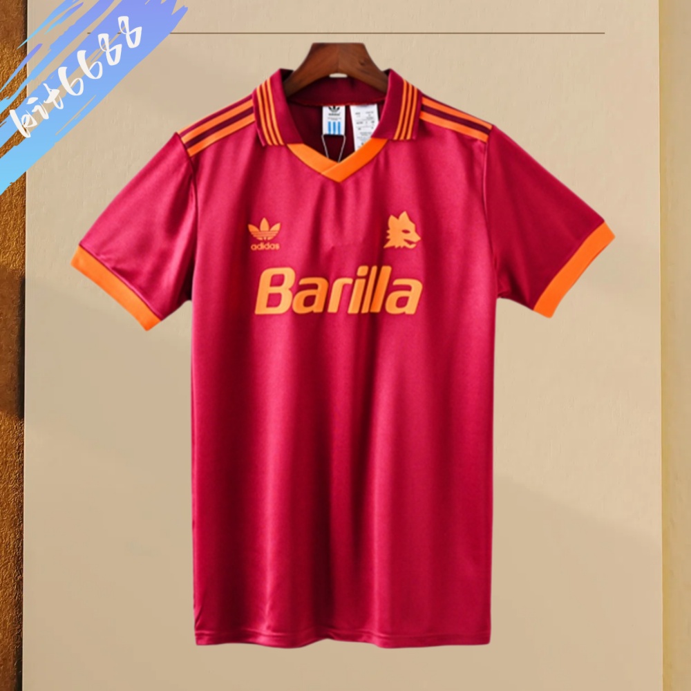 1992-1994 Roma Home Retro Football Shirt