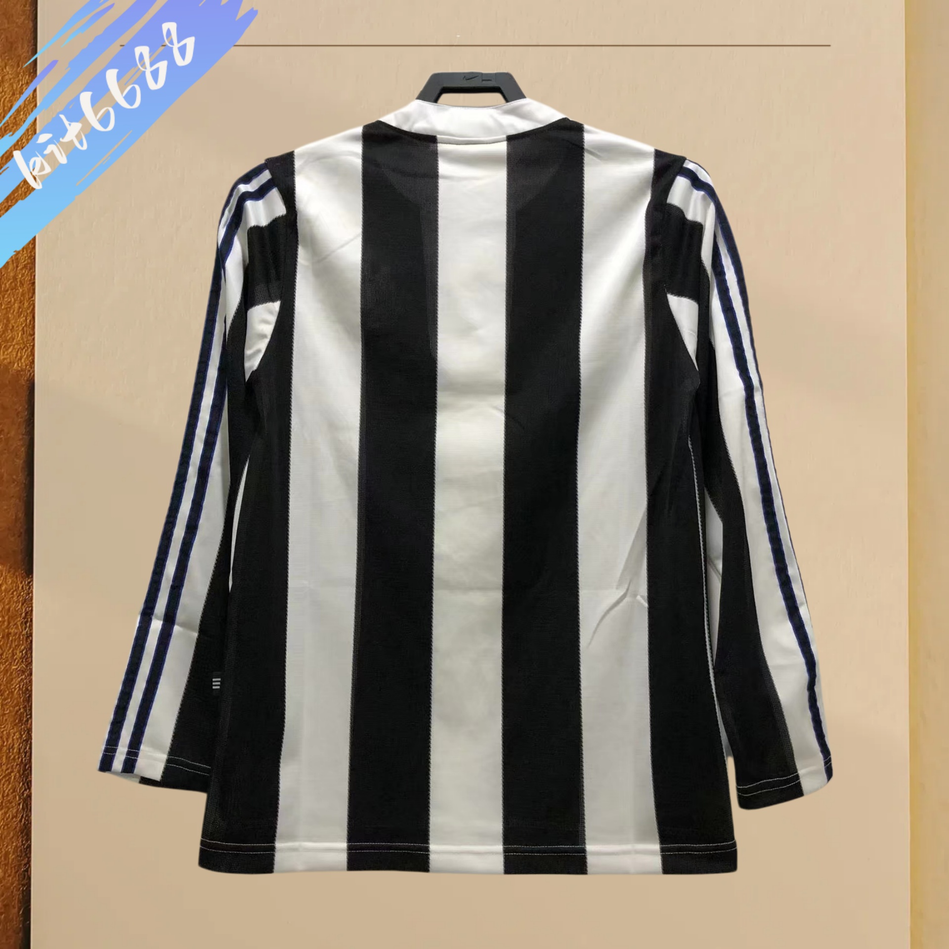 1995/1997 Newcastle United home Long Sleeve Retro Football Shirt