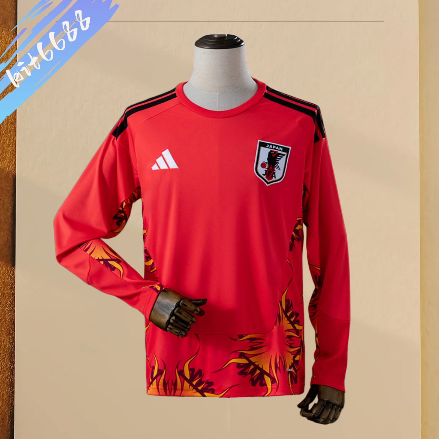 2026 Japan goalkeeper Long-Sleeved Football Shirt（Fans version）