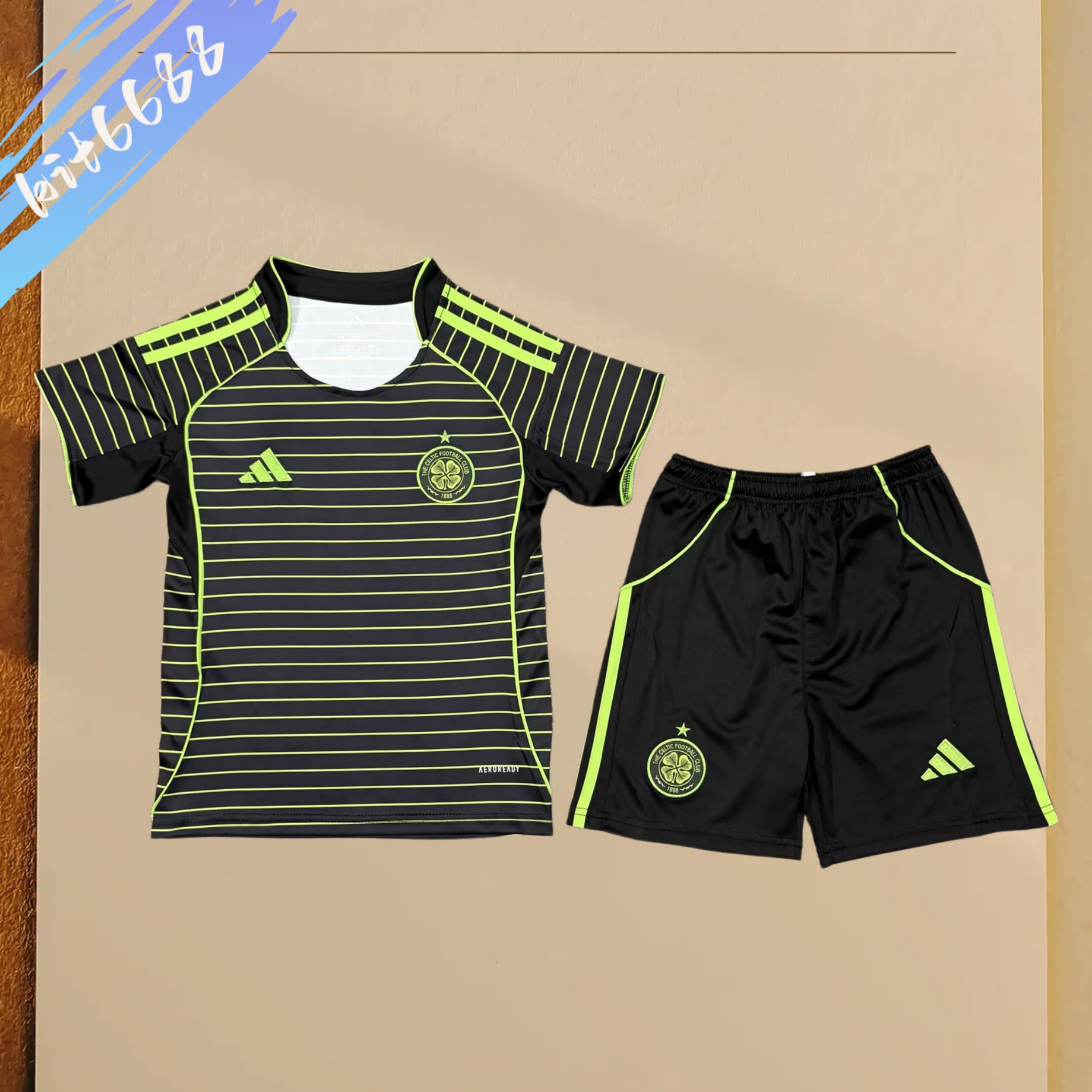 2025/2026 Celtics Away Football shirt (Adult Kids Kit socks）
