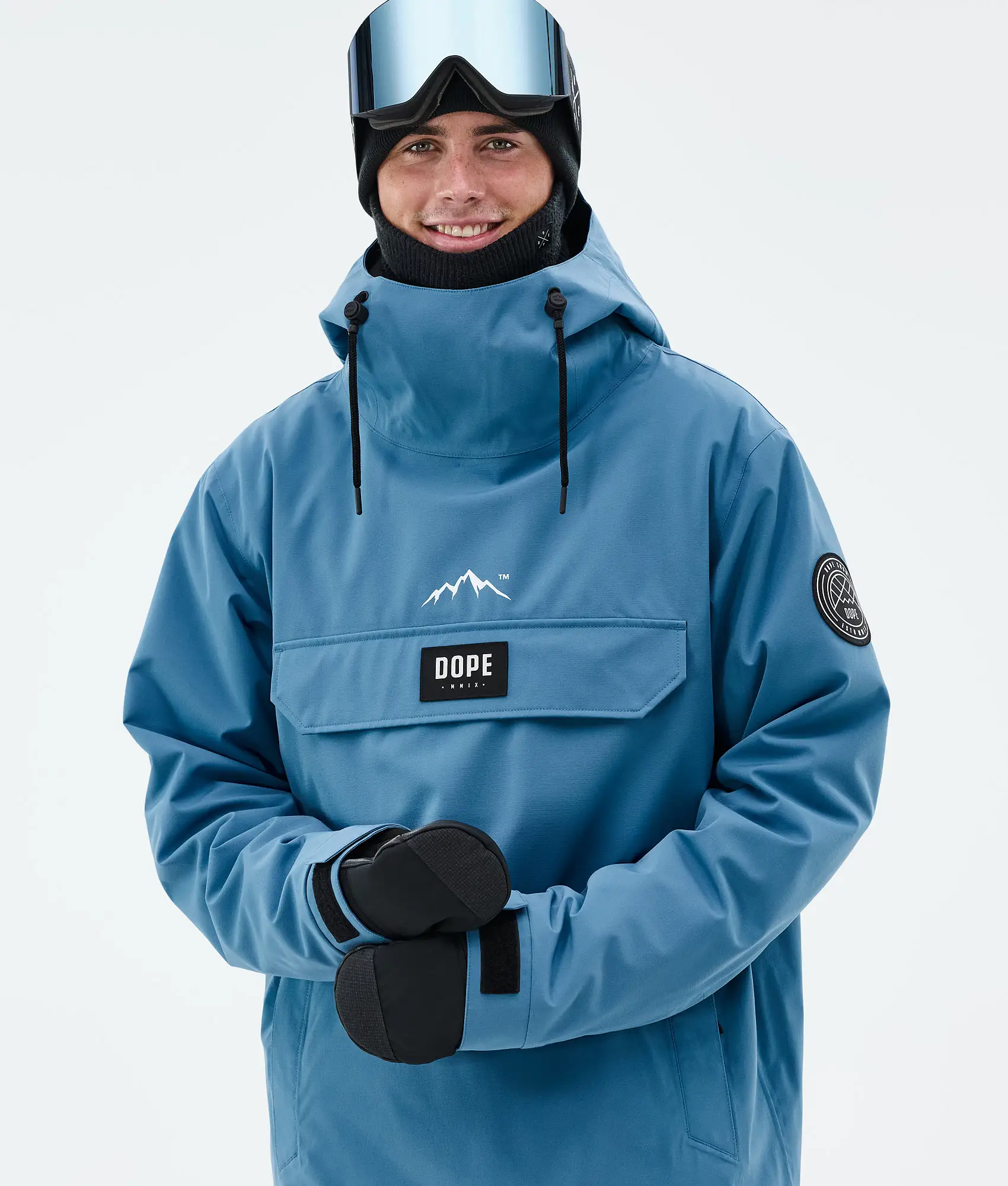 Blizzard Snowboard Jacket Men Blue Steel