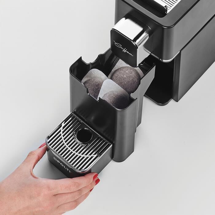 POLTI - Macchina da caffè Coffea S15B + 54 CIALDE-Nero