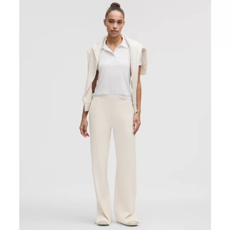 Engineered Warmth Cable-Knit Pant