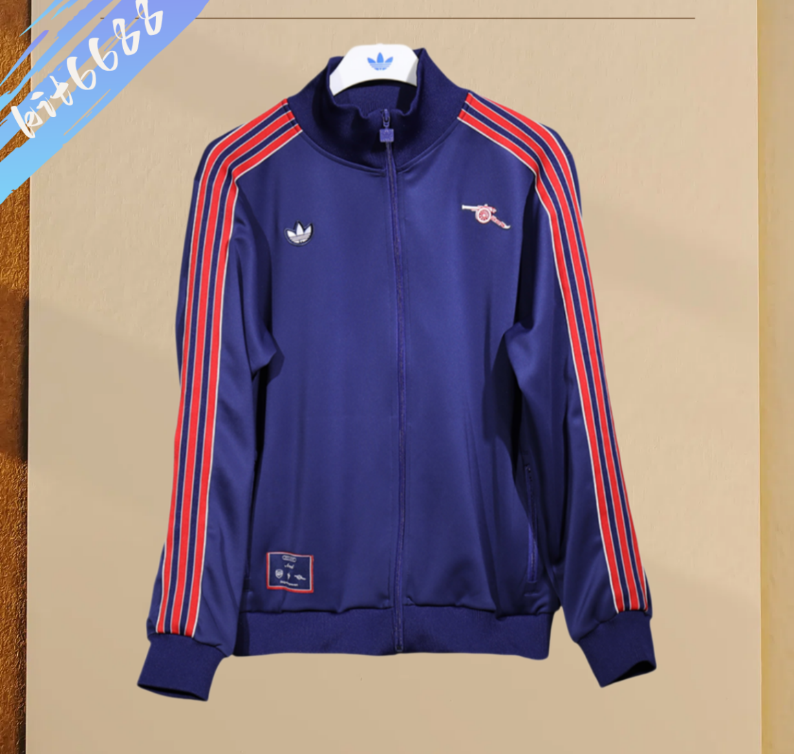 Arsenal Football Casual Culture Retro Jacket