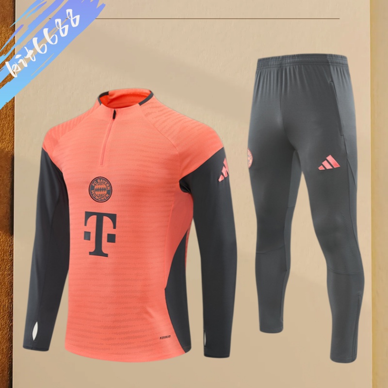 25/26 Bayern Half Ziptraining suit (Adult Kids Kit)