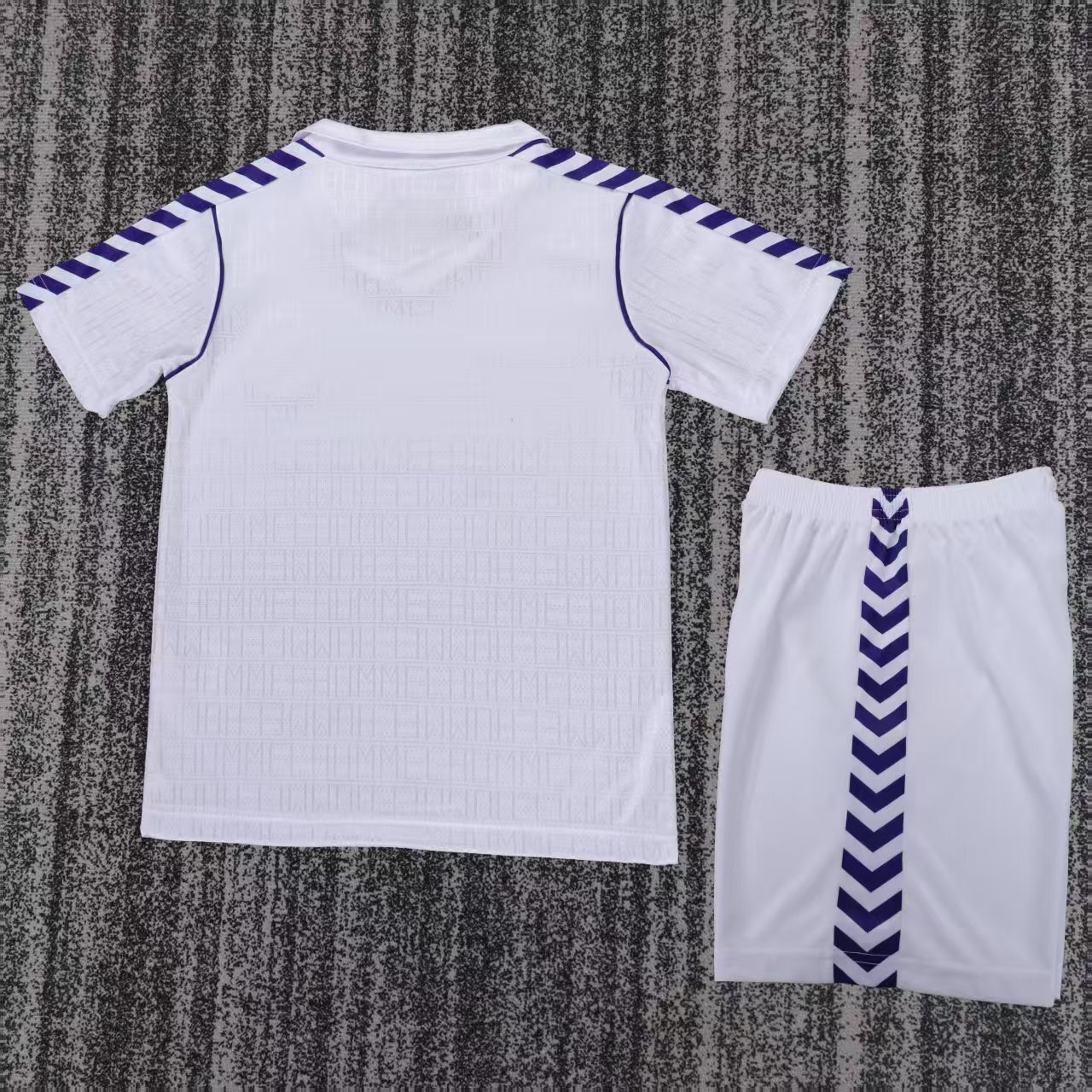 1988/1990 Real Madrid  home Retro Kids Set