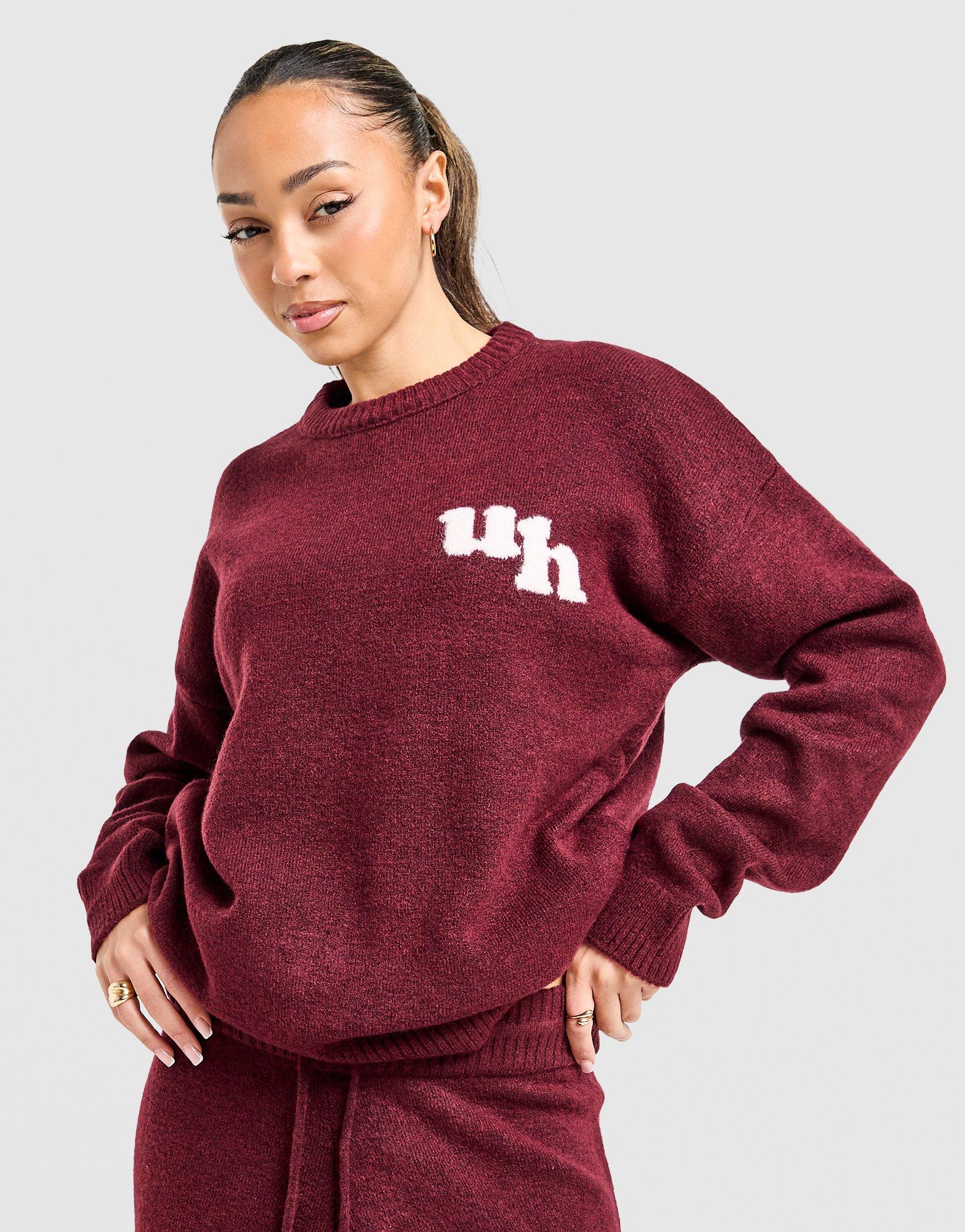 Unlike Humans Knit Crew Sweatshirt Damen