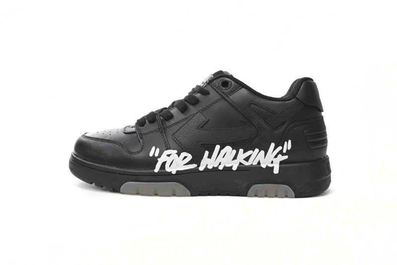OFF-WHITE Out Of Offic Black OMIA18 9S21LEA00 41001