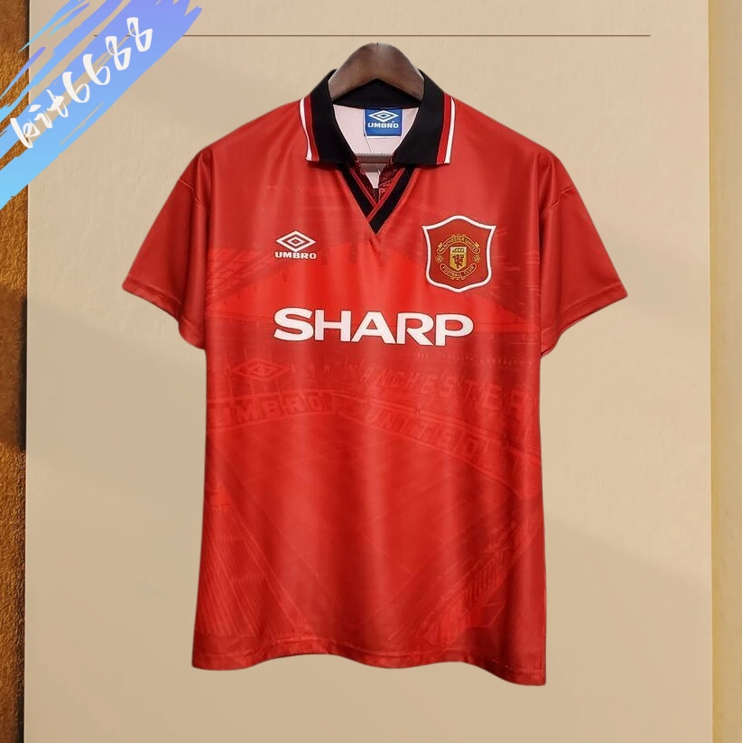 94/96 Manchester United home retro football jersey