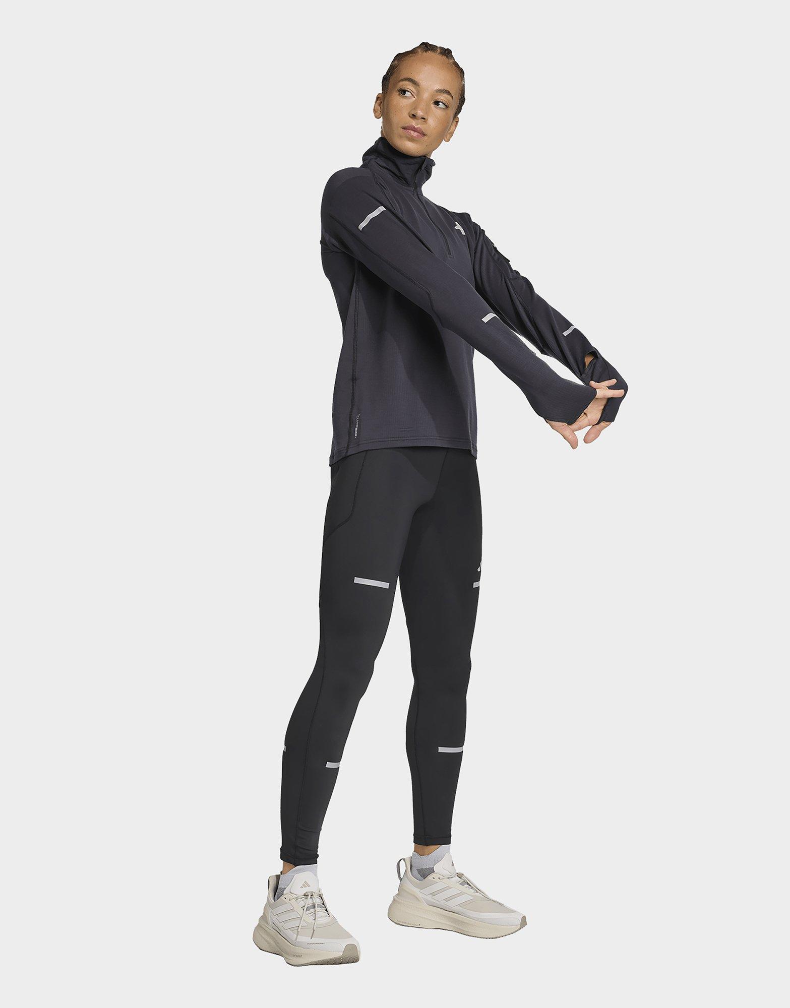 adidas Adi365 Running CLIMAWARM+ Laufshirt mit Reißverschluss bis zur Brust