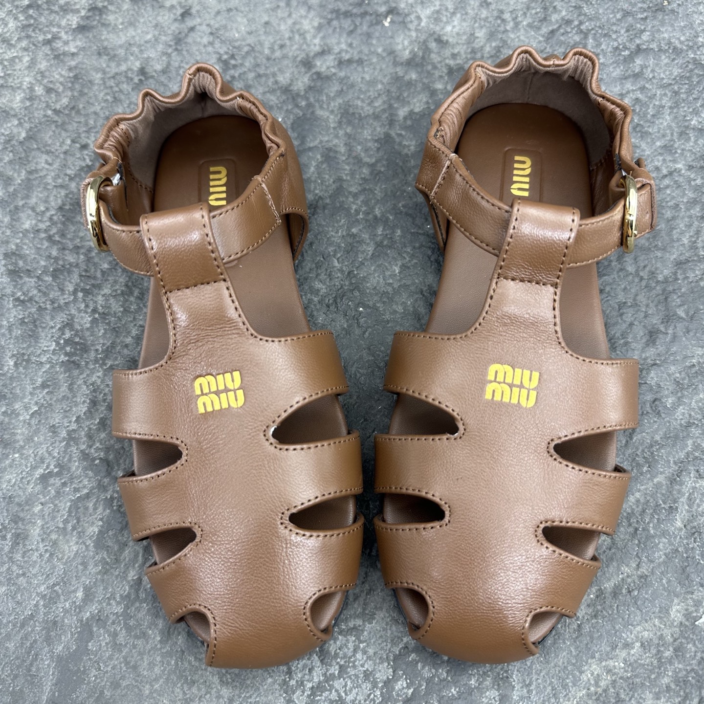 MiuMiu 2026ss Nappa Sandals Slippers Size 36-41