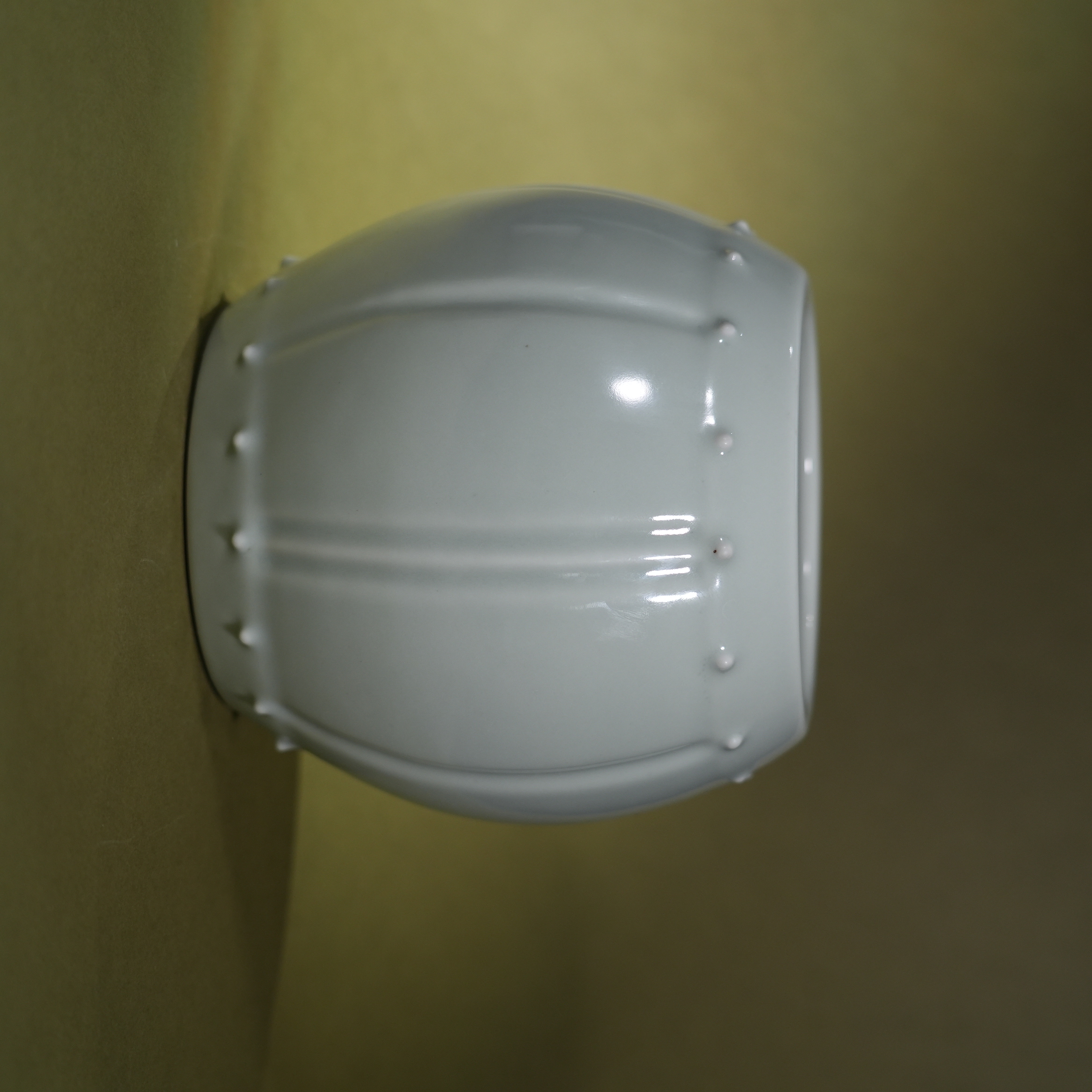 Ancient Chinese Clair-de-Lune Glaze Drum-shaped Porcelain Vase