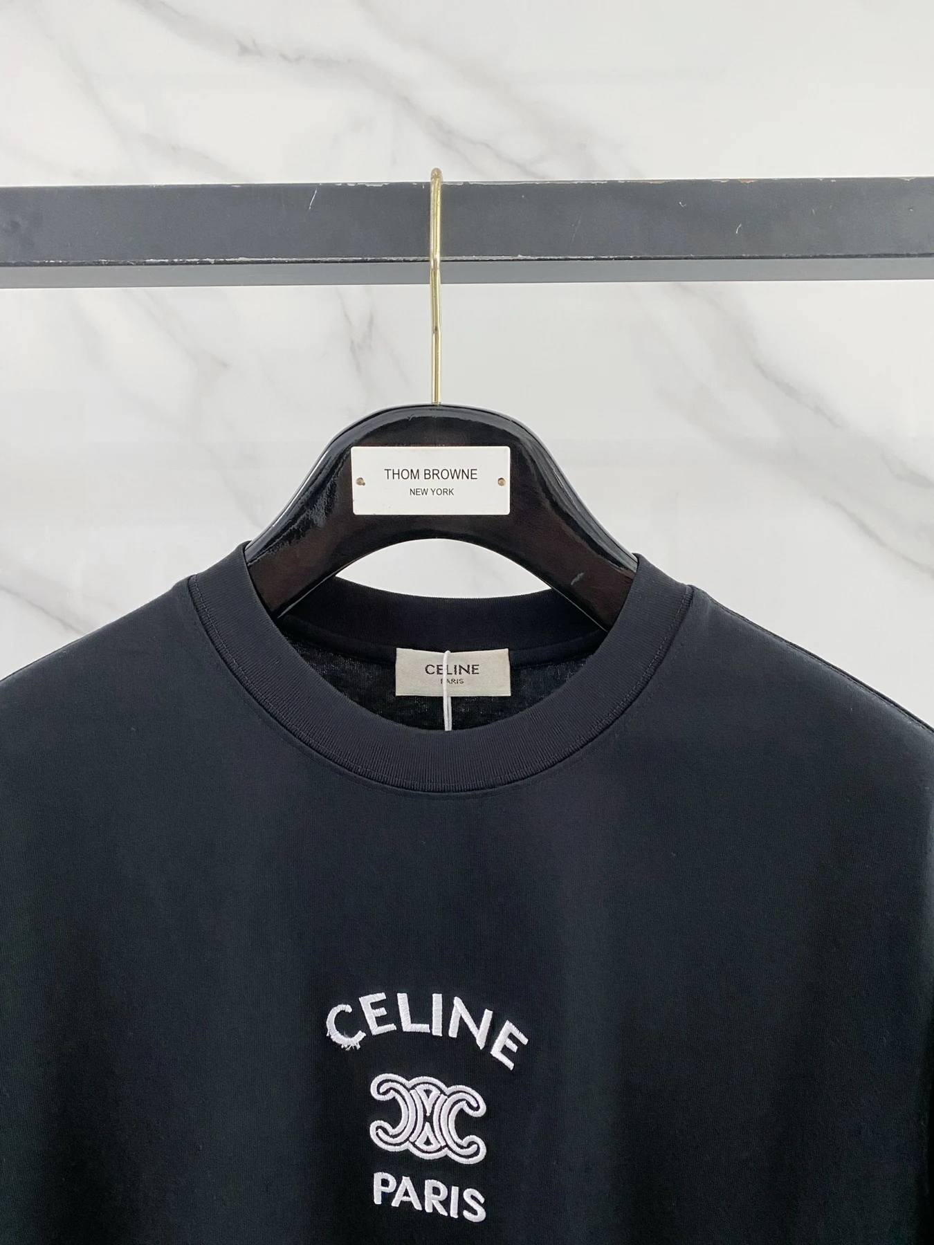 Celine 26SS Stickerei T-Shirts JN211096
