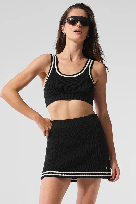 Tennis Club Sweater Knit Bra