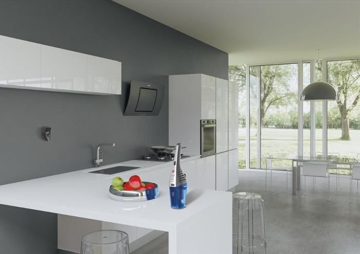 HOOVER - HJ72WDLB 011-Blu, Trasparente