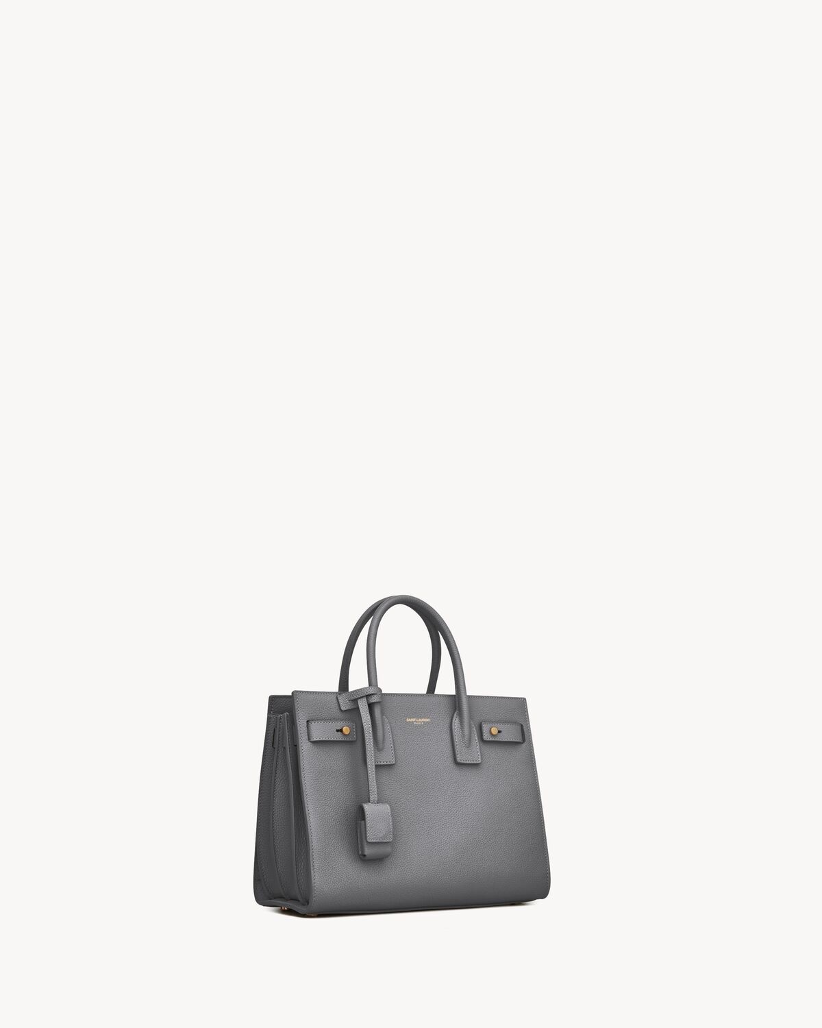 sac de jour in supple grained leather - nano STORM