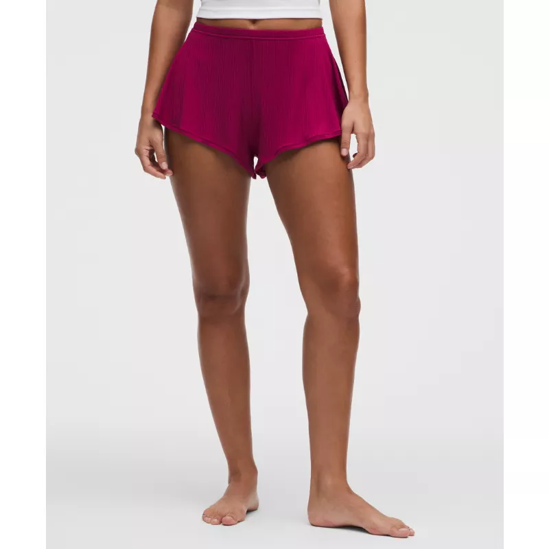 UnderEase High-Waist Ribbed Shortie Underwear