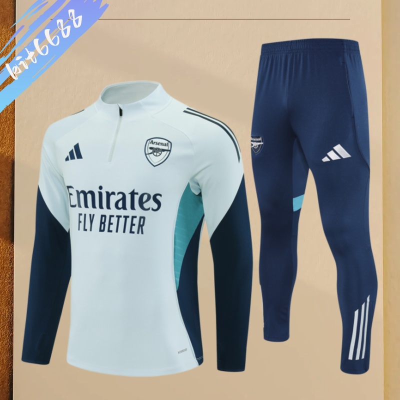 25/26 Arsenal Half Pull Training Uniform (adult Kids Kit)