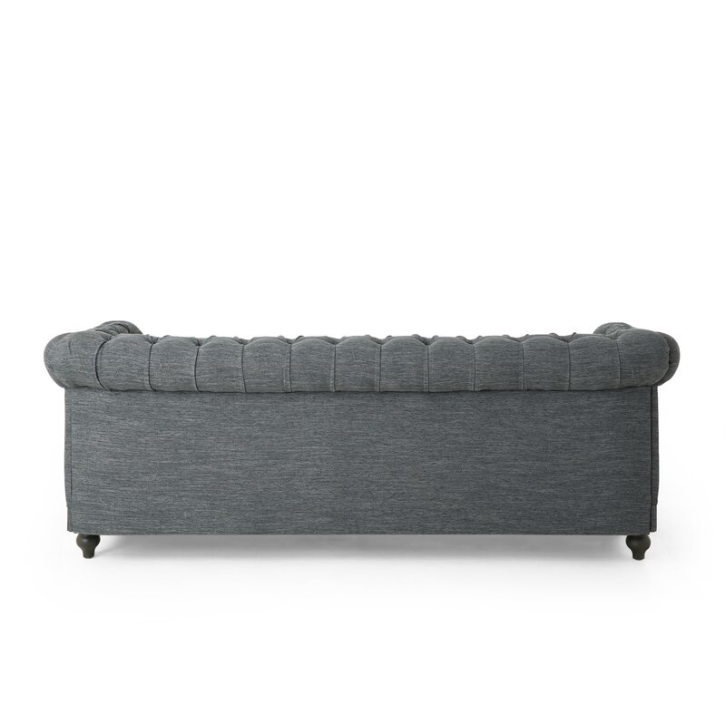Pausch 78.75 Rolled Arm Chesterfield Sofa