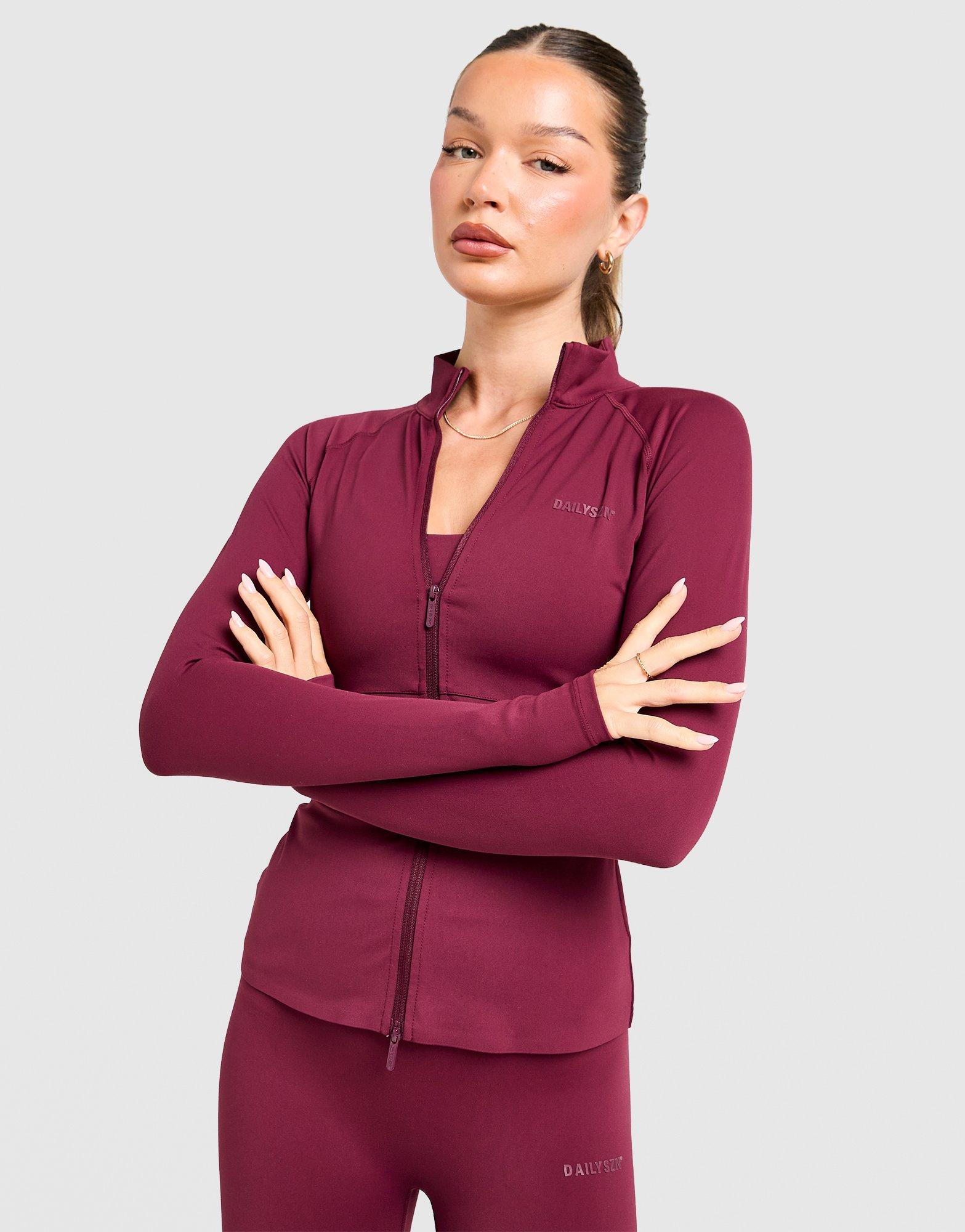 DAILYSZN Full Zip Fit Top Damen
