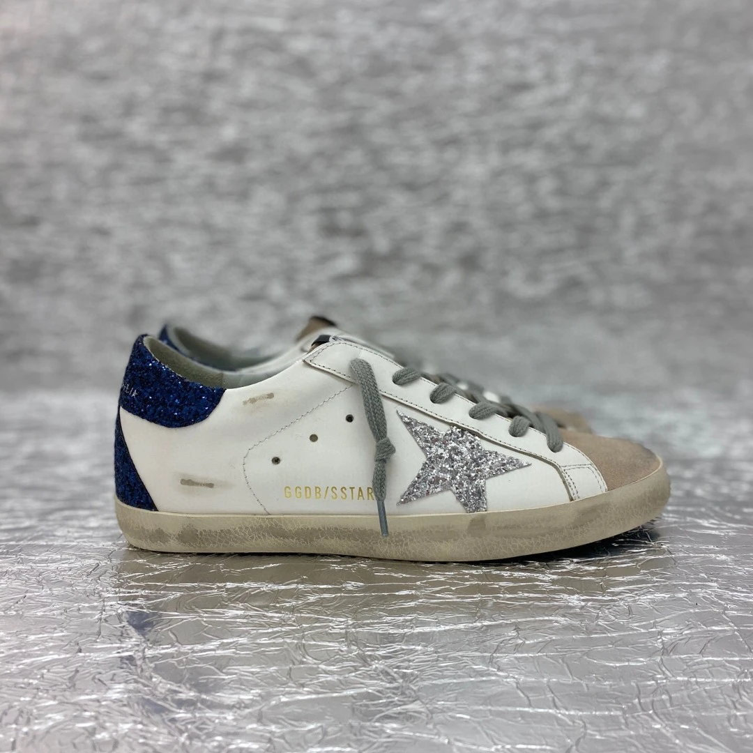Golden Goose Super Star Dirty shoes made of top-grain cowhide