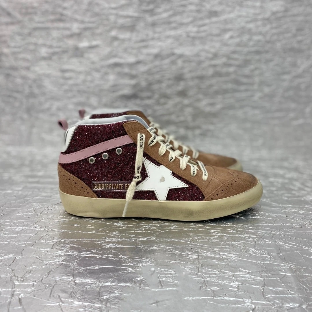 Golden Goose Mid Star Genuine Leather Custom Edition