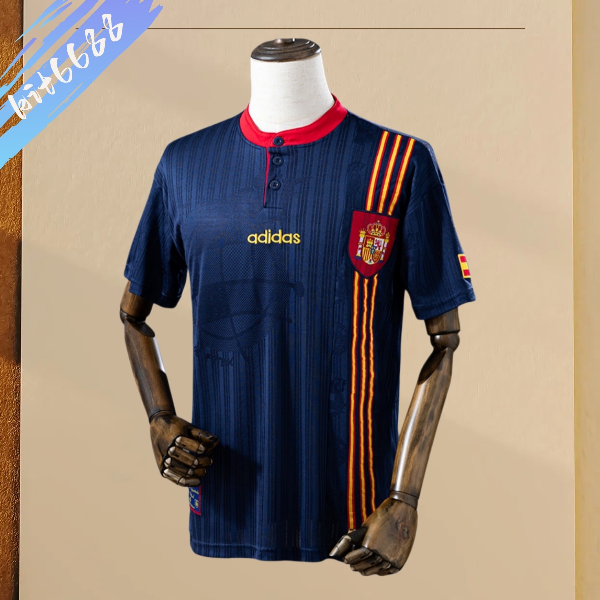 1996 Spain Away Retro Football Shirt