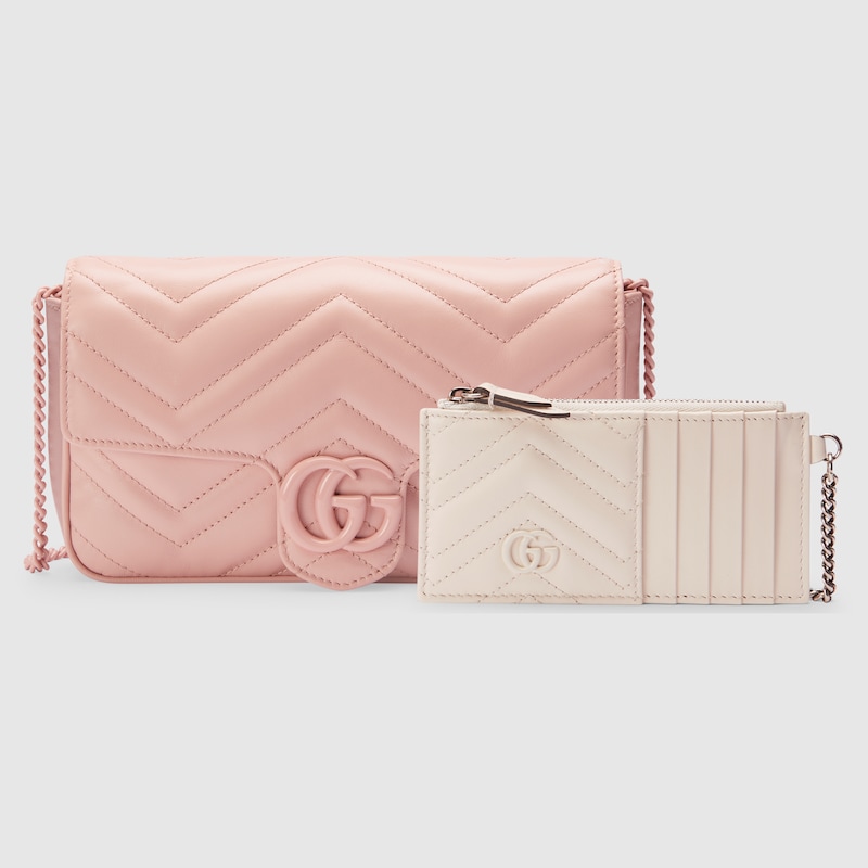 GG Marmont small shoulder bag Light pink
