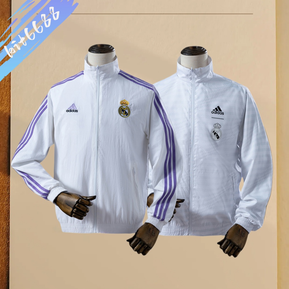 2025/2026 Real Madrid double-sided windbreaker