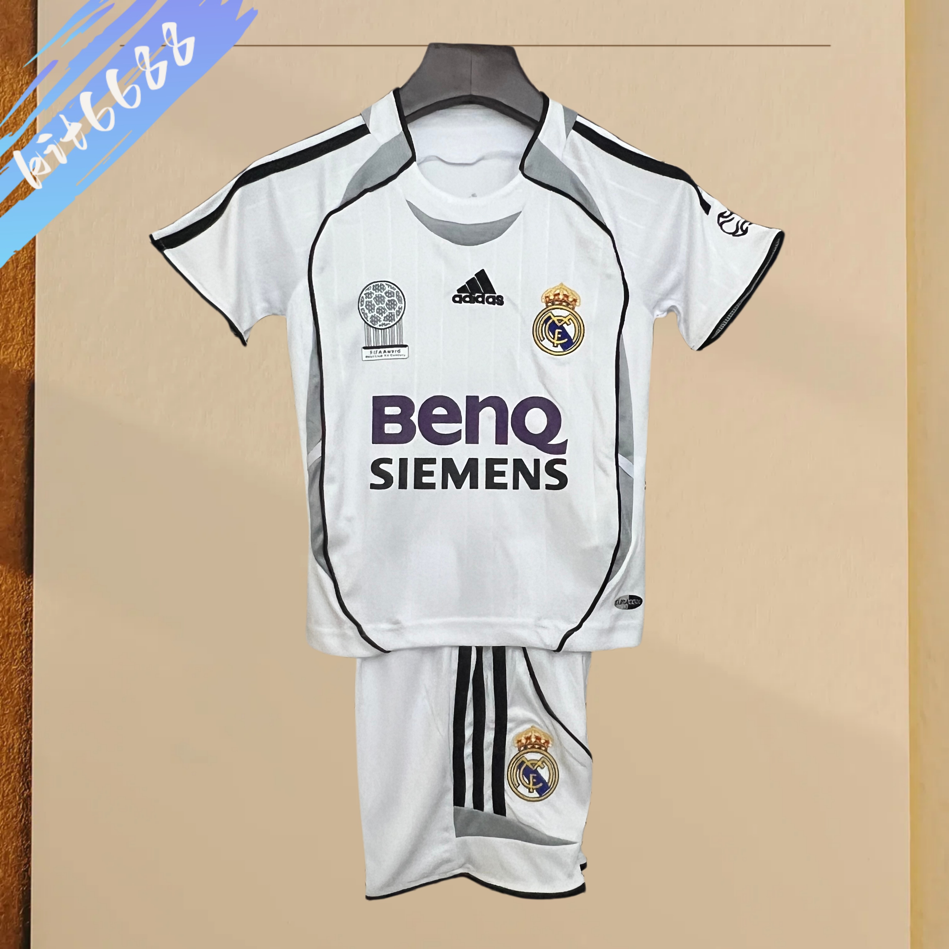 2006/2007 Real Madrid home Retro Kids Set