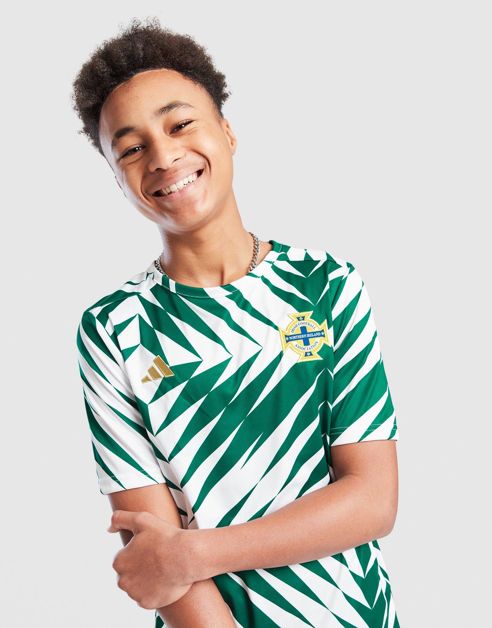 adidas Nordirland Pre-Match Shirt Kinder