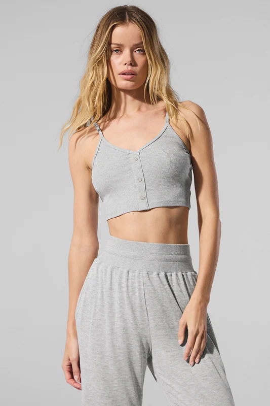 Ribbed Delicate Lounge Tank