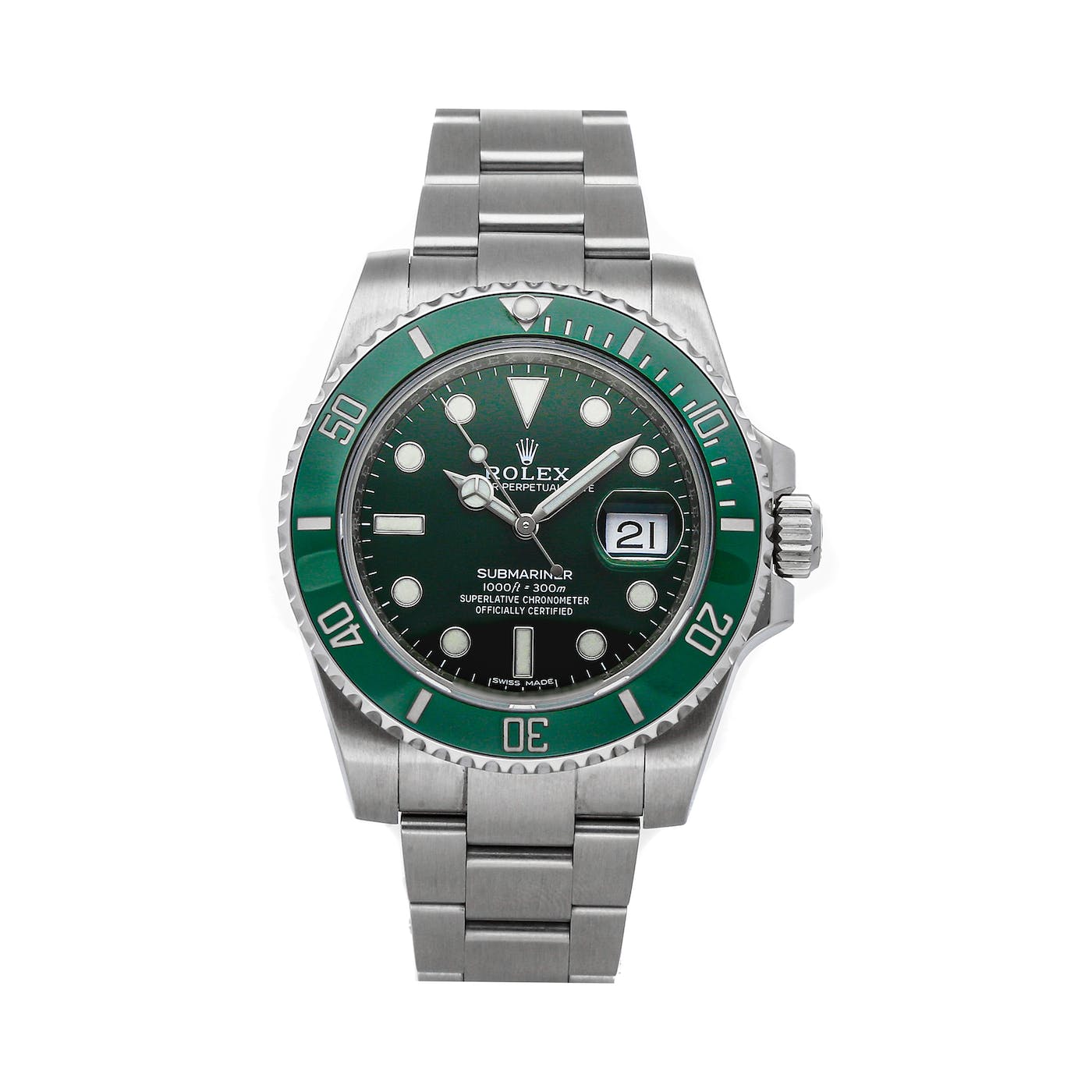 Perpetual Submariner 116610lv Series