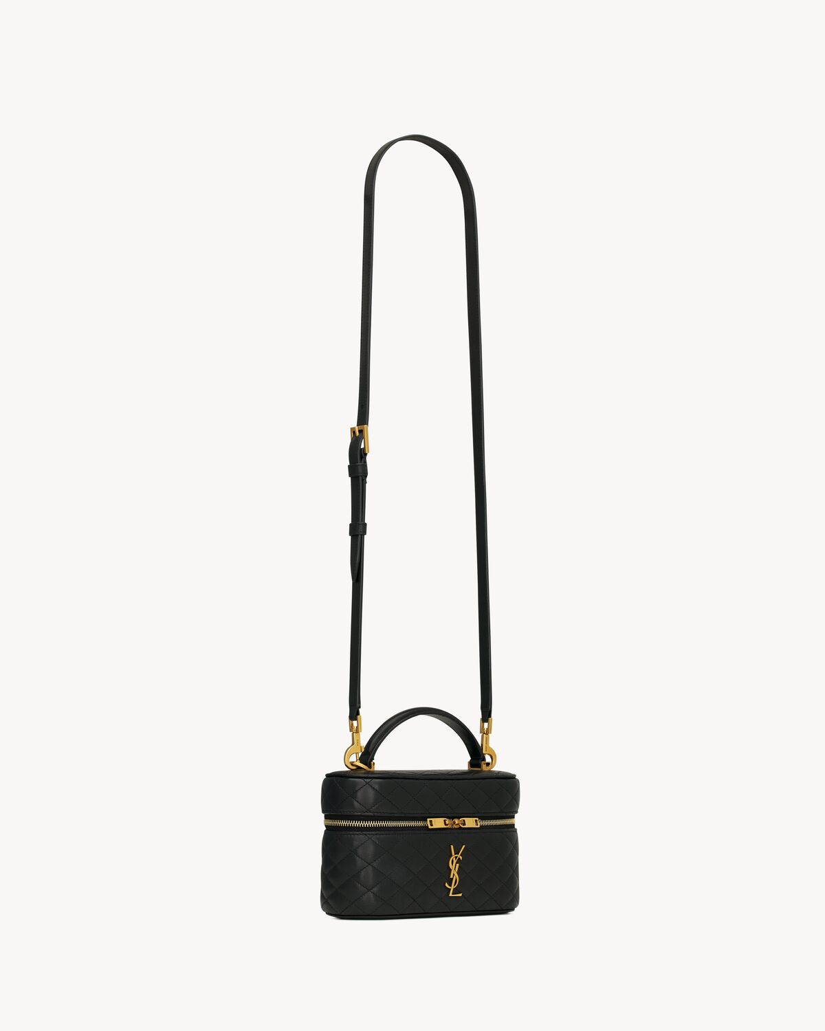 gaby vanity bag in lambskin BLACK