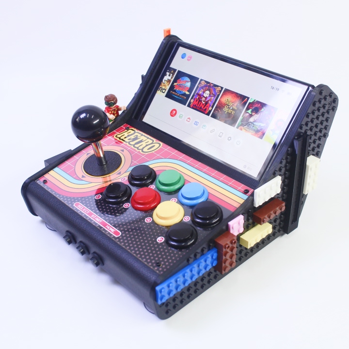 Switch Arcade dock Lego Style