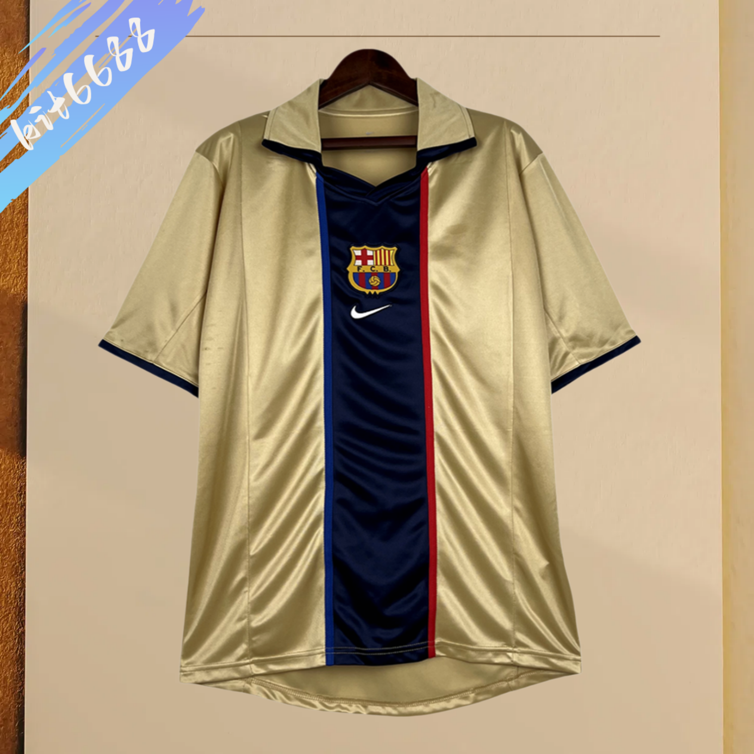 2001/2002 Barcelona Away Retro Football Shirt
