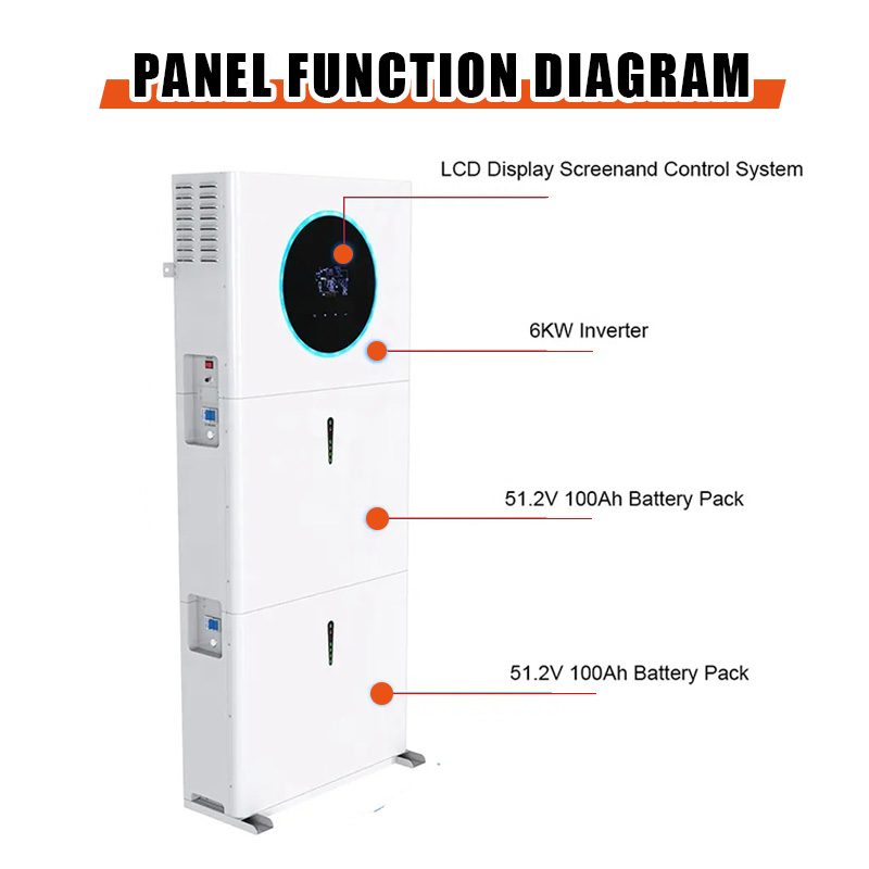 All-in-one 51.2v 200ah
