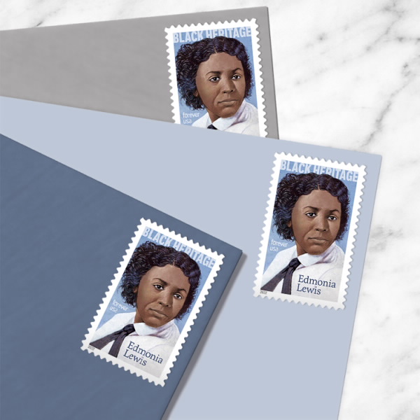 🎁[US FREE SHIPPING]100PCS-Edmonia Lewis Stamps 2023