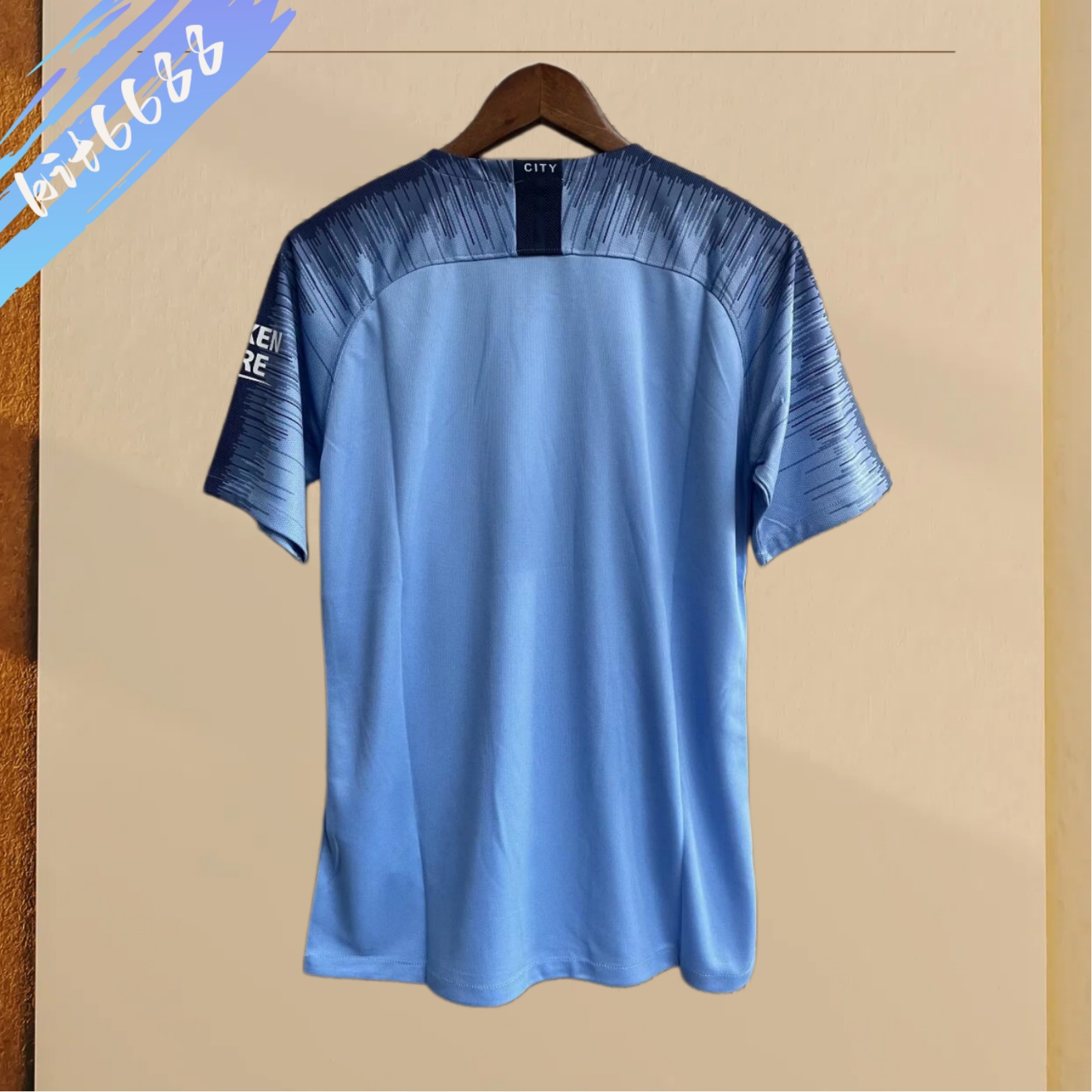 18/19 Manchester City Home Retro Football Shirt