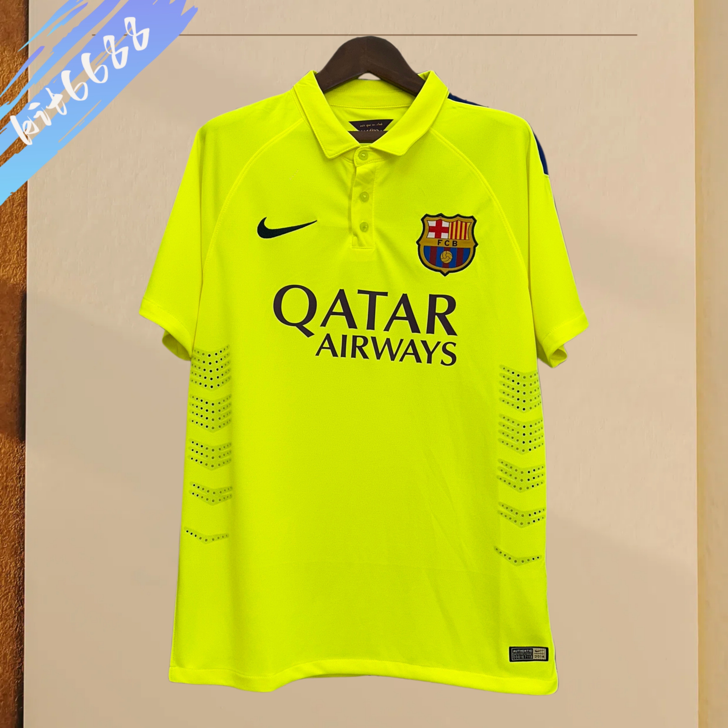 2014/2015 Barcelona Third Away Retro Football Shirt