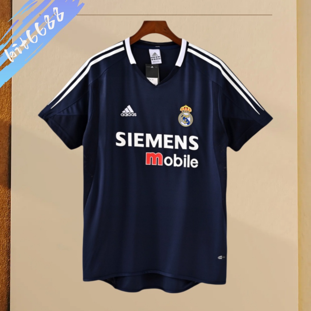 2004/2005 Real Madrid Away Retro Football Shirt