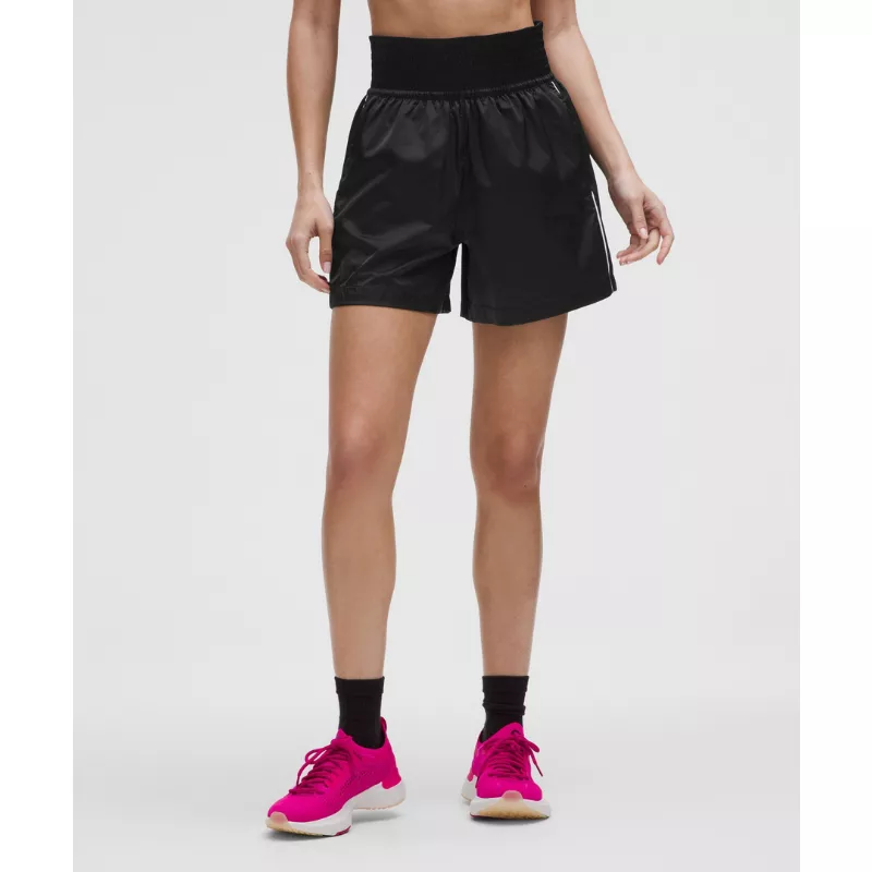 Stretch Satin Nylon Super-High-Rise Short 5