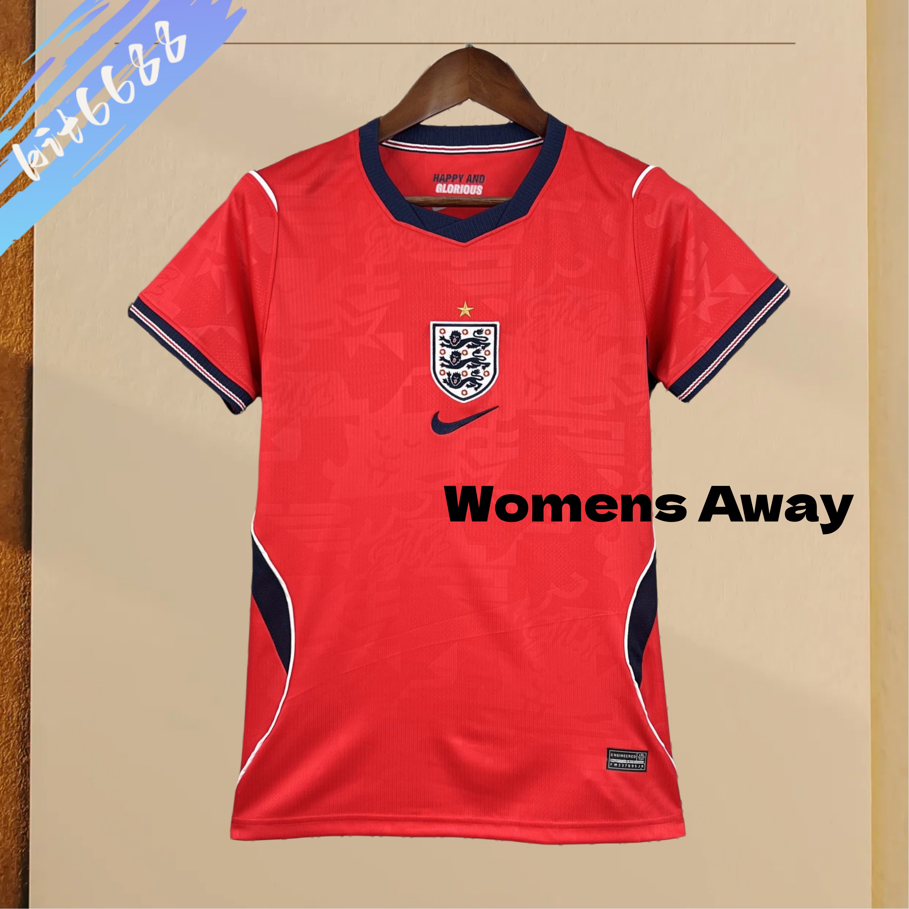 2026/2027 England Away Football Shirt (Woman)