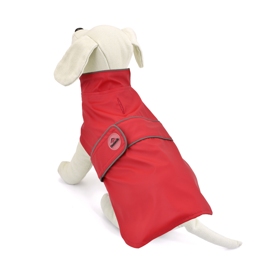 Outech Apolo Chubasquero Rojo para perros