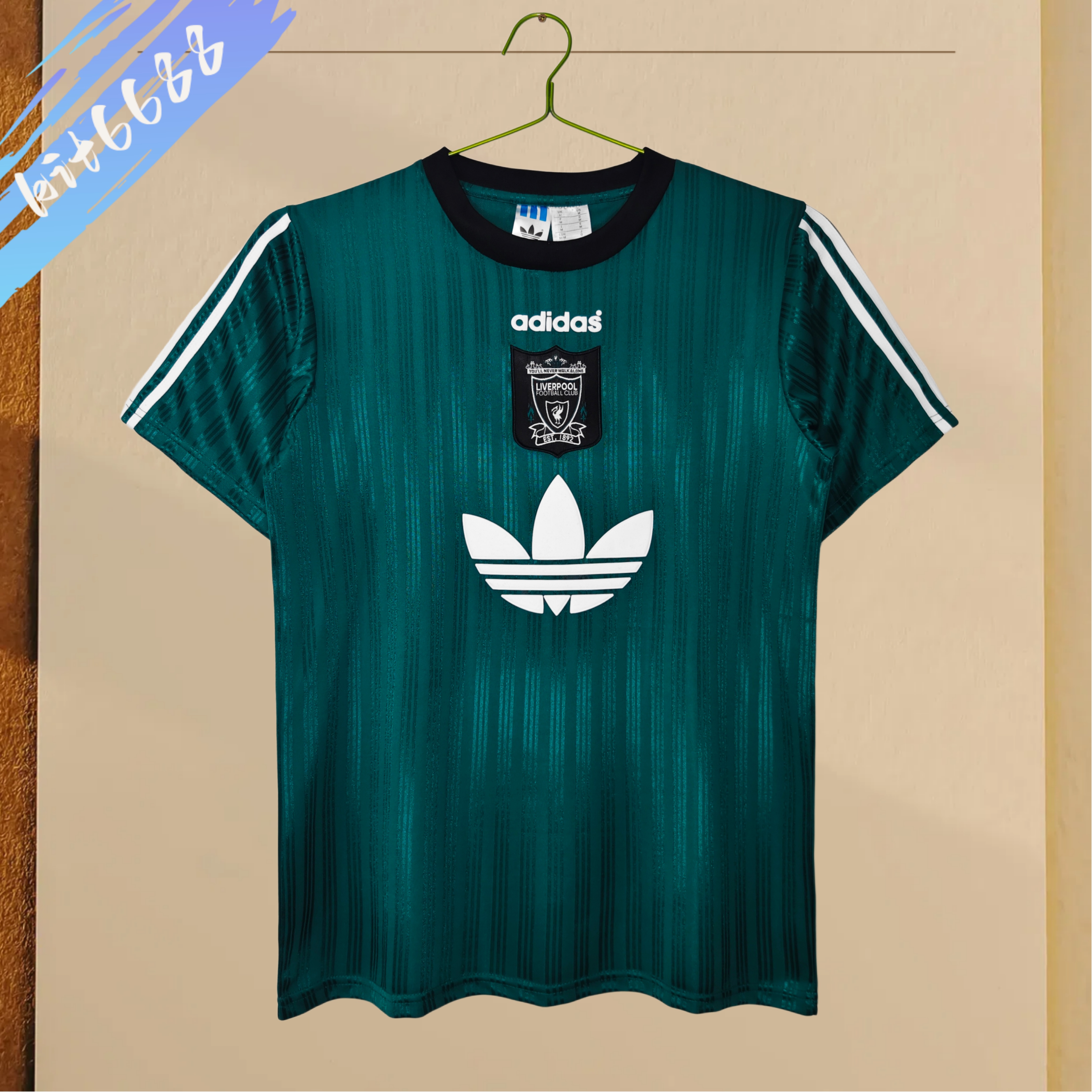 95/96 Liverpool adidas Bringback green