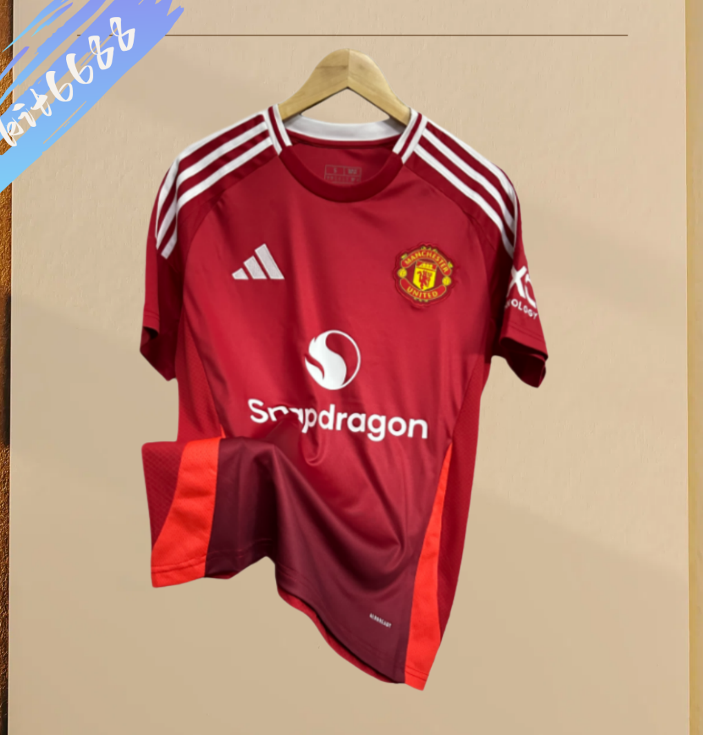 2024 2025 Manchester United home ground Football Shirt (Fans Edition)